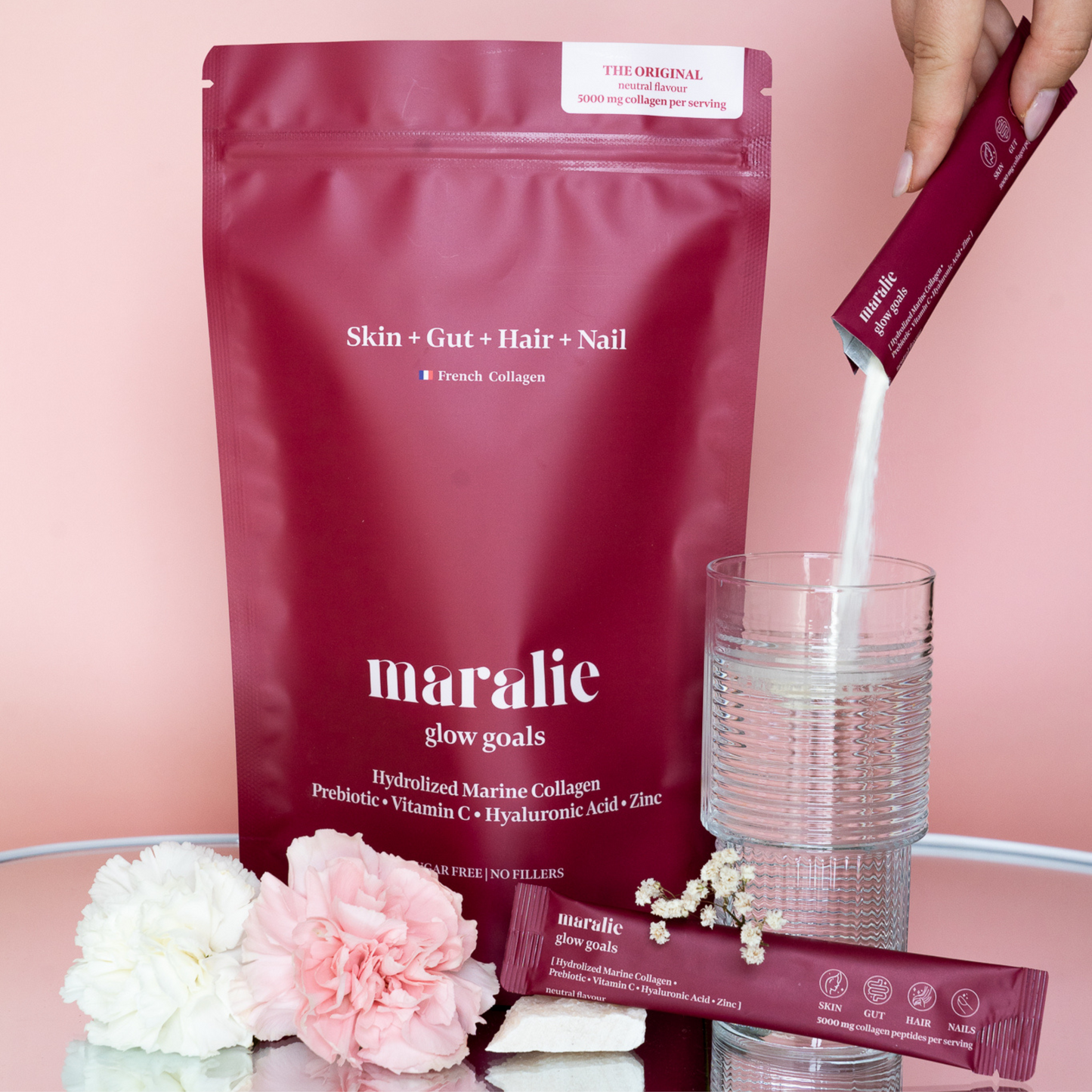 Maralie Glow Goals Colágeno Marino Hidrolizado (30 sobres)